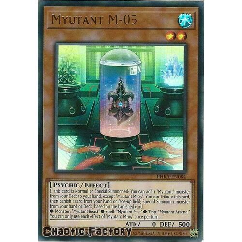 PHRA-EN084 Myutant M-05 Ultra Rare 1st Edition NM