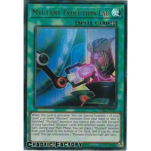 PHRA-EN092 Myutant Evolution Lab Ultra Rare 1st Edition NM