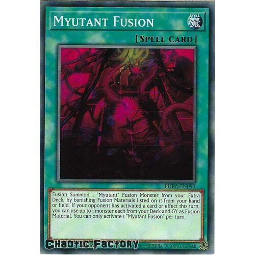 PHRA-EN093 Myutant Fusion Common 1st Edition NM