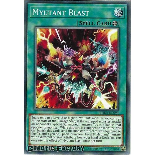 PHRA-EN094 Myutant Blast Common 1st Edition NM