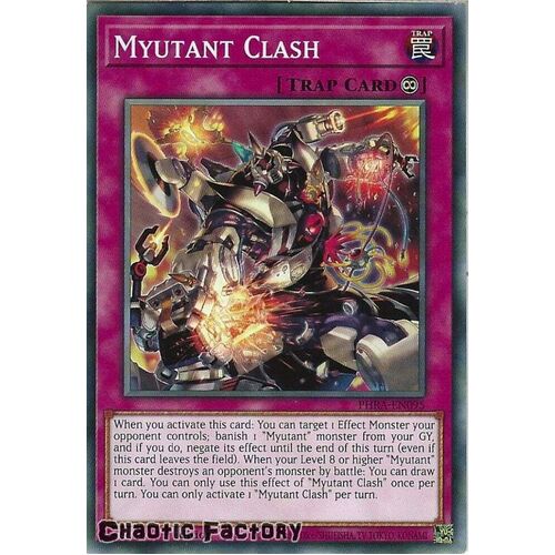 PHRA-EN095 Myutant Clash Common 1st Edition NM