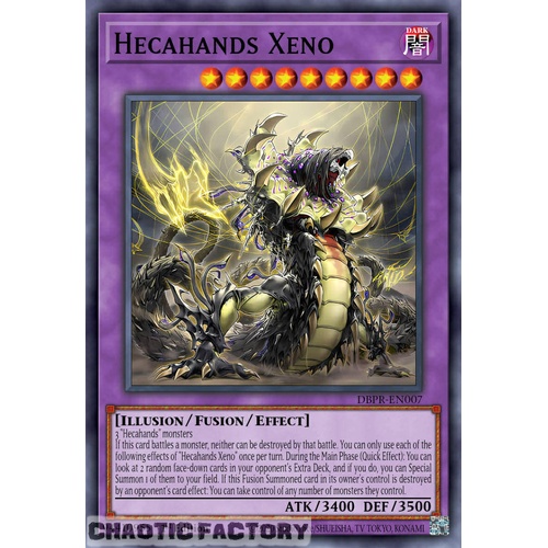PHRE-EN007 Hecahands Xeno Super Rare 1st Edition NM