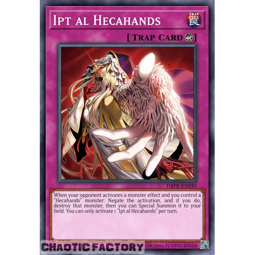PHRE-EN010 Ib'al-Hecahands Super Rare 1st Edition NM