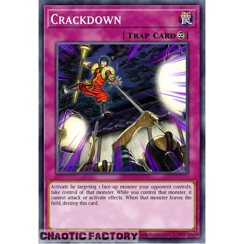 PHRE-EN015 Crackdown Rare 1st Edition NM