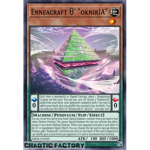 PHRE-EN019 Enato Enneacraft - oknirIA Super Rare 1st Edition NM
