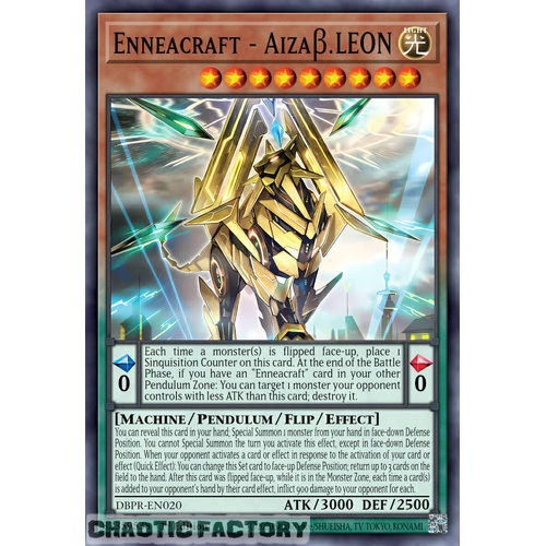 PHRE-EN020 Enneacraft - Aiza.LEON Super Rare 1st Edition NM