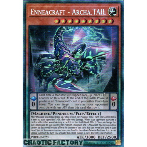 PHRE-EN023 Enneacraft - Archa.TAIL COLLECTOR'S Rare 1st Edition NM