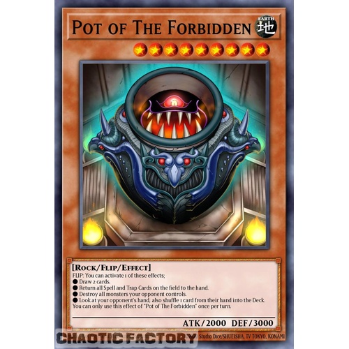 PHRE-EN027 Pot of The Forbidden Super Rare 1st Edition NM