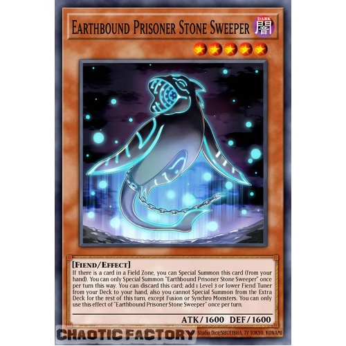 PHRE-EN044 Earthbound Prisoner Stone Sweeper Rare 1st Edition NM