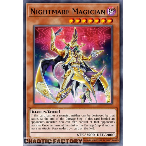 PHRE-EN047 Nightmare Magician Rare 1st Edition NM