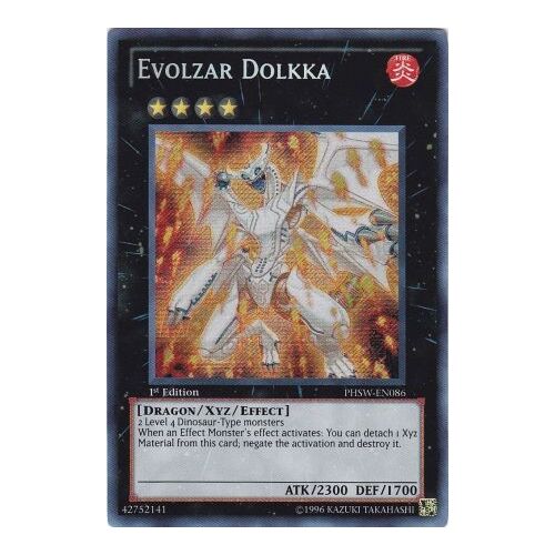 Evolzar Dolkka - PHSW-EN086 - Secret Rare 1st Edition NM