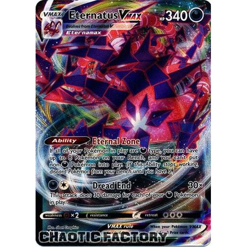 Eternatus VMAX - 117/189 - Ultra Rare NM
