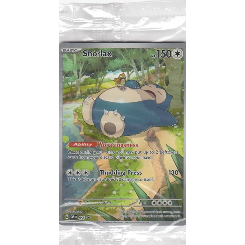 Pokemon Scarlet & Violet 151 SNORLAX SVP051 Black Star Promo SEALED