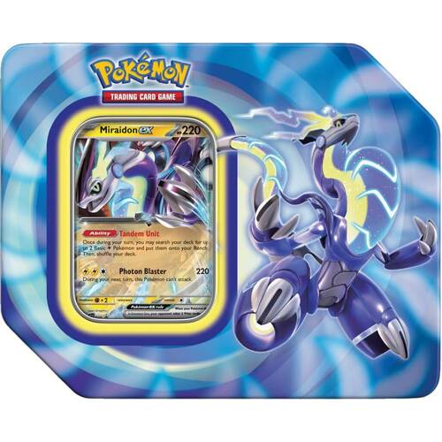 POKEMON TCG  Paldea Legends Tin - Miraidon ex