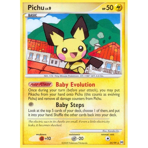 Pichu 25/99 Rare Arceus LP