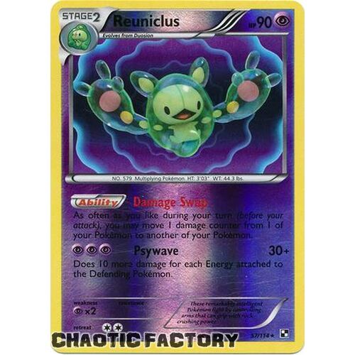 Reuniclus - 57/114 - Holo Rare Reverse Holo NM