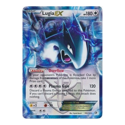 Lugia EX - 102/113 - Ultra Rare LP