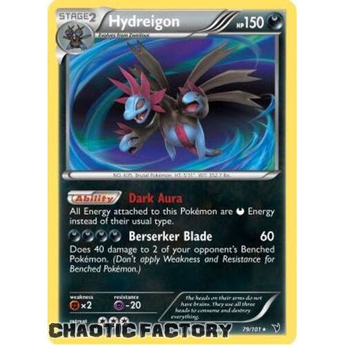 Hydreigon - 79/101 - Holo Rare NM