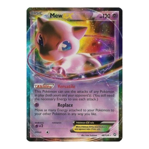 Mew EX - 46/124 - Ultra Rare NM