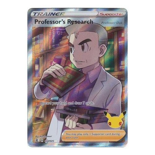 Professor's Research - 024/025 - Full Art Ultra Rare NM