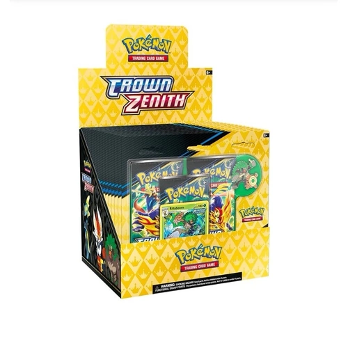 Pokemon Crown Zenith Pin Blister Collection SEALED CASE