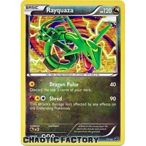 Rayquaza - 11/20 - Holo LP