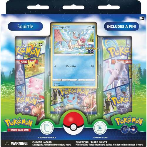 POKEMON TCG Pokémon GO Pin Collection - Squirtle