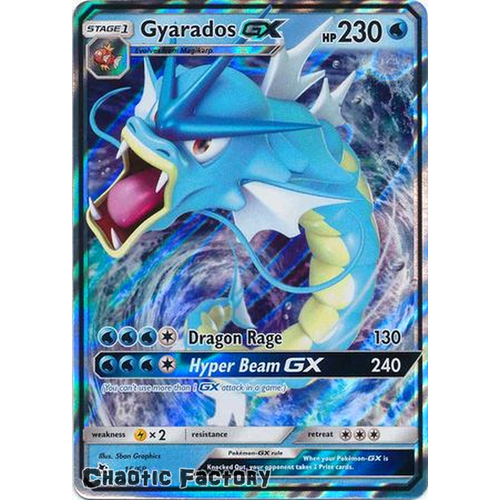 Gyarados GX - 16/68 - Ultra Rare NM