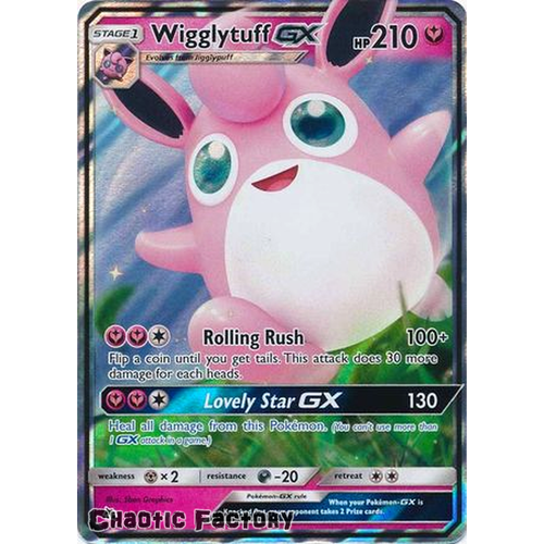 Wigglytuff GX - 42/68 - Ultra Rare