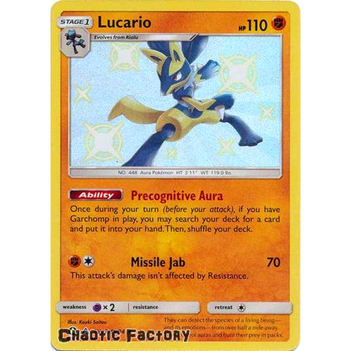 Lucario - SV22/SV94 - Shiny Rare NM