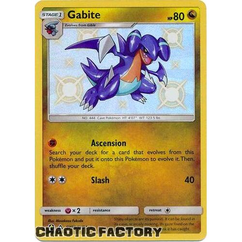Gabite - SV39/SV94 - Shiny Rare NM