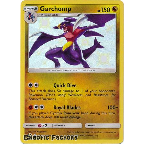 Garchomp - SV40/SV94 - Shiny Rare NM