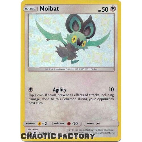 Noibat - SV43/SV94 - Shiny Rare NM
