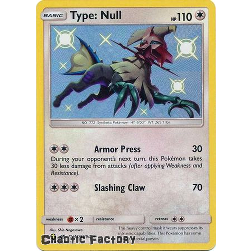 Type: Null - SV45/SV94 - Shiny Rare NM