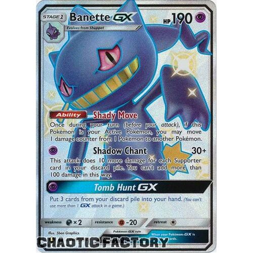 Banette GX - SV61/SV94 - Shiny Ultra Rare NM