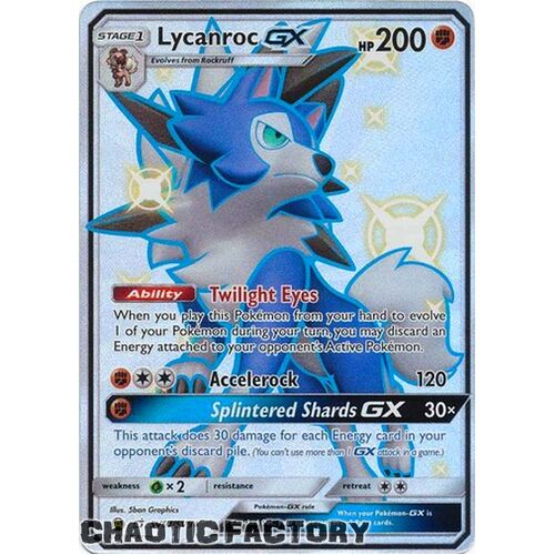 Lycanroc GX - SV67/SV94 - Shiny Ultra Rare NM