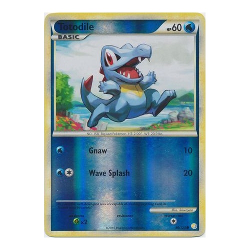 Totodile - 86/123 - Common Reverse Holo LP
