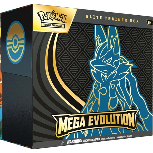 Pokemon TCG Mega Evolution 1 Elite Trainer Box - MEGA LUCARIO EX