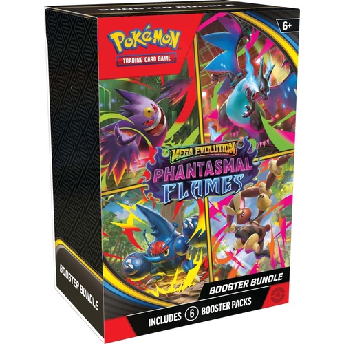Pokemon TCG Mega Evolutions 2 Phantasmal Flame Booster Bundle