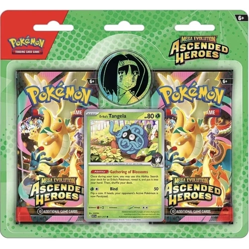 Pokemon Ascended Heroes 2-Pack Blister - Erika