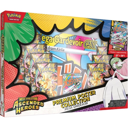 Pokemon Ascended Heroes Premium Poster Collection - Mega Gardevoir