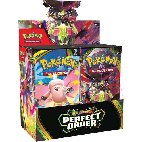 PREORDER Pokemon TCG Mega Evolutions 3 Perfect Order Booster Box