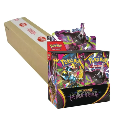 Pokemon TCG Mega Evolutions 5 Pitch Black Booster CASE (6 BOXES)