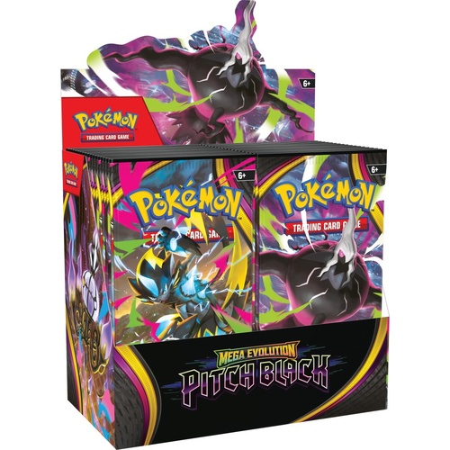IMPERFECT Pokemon TCG Mega Evolutions 5 Pitch Black Booster BOX