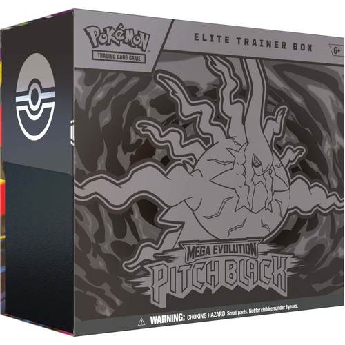 Pokemon TCG Mega Evolutions 5 Pitch Black Elite Trainer Box