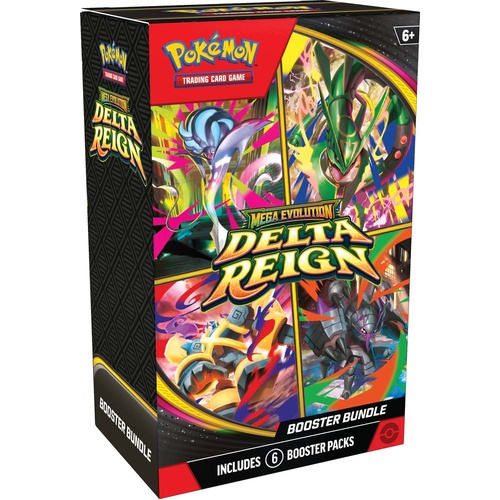 PREORDER Pokemon TCG Mega Evolutions 6 Booster Bundle