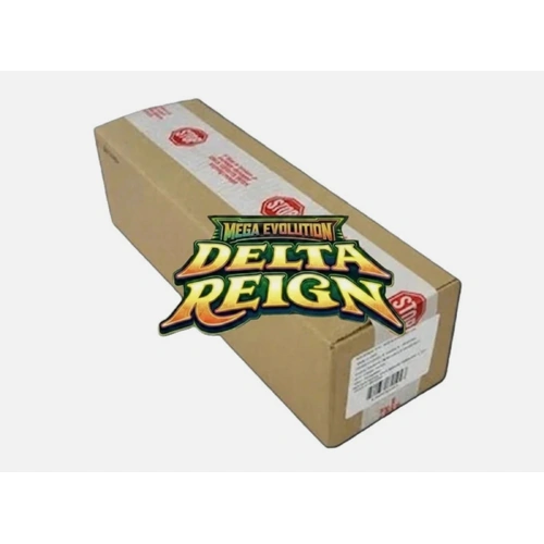 PREORDER Pokemon TCG Mega Evolutions 6 Delta Reign Booster CASE (6 BOXES)