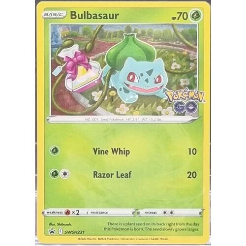 Bulbasaur - SWSH231 - Holo Rare NM