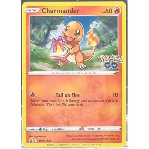 Charmander - SWSH232 - Holo Rare NM