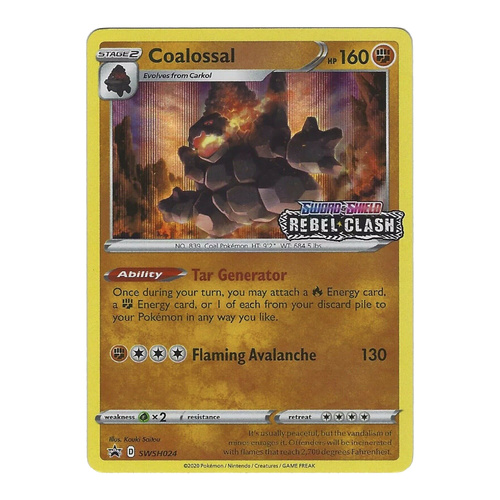 Coalossal - SWSH024 - Pre-Release Promo NM
